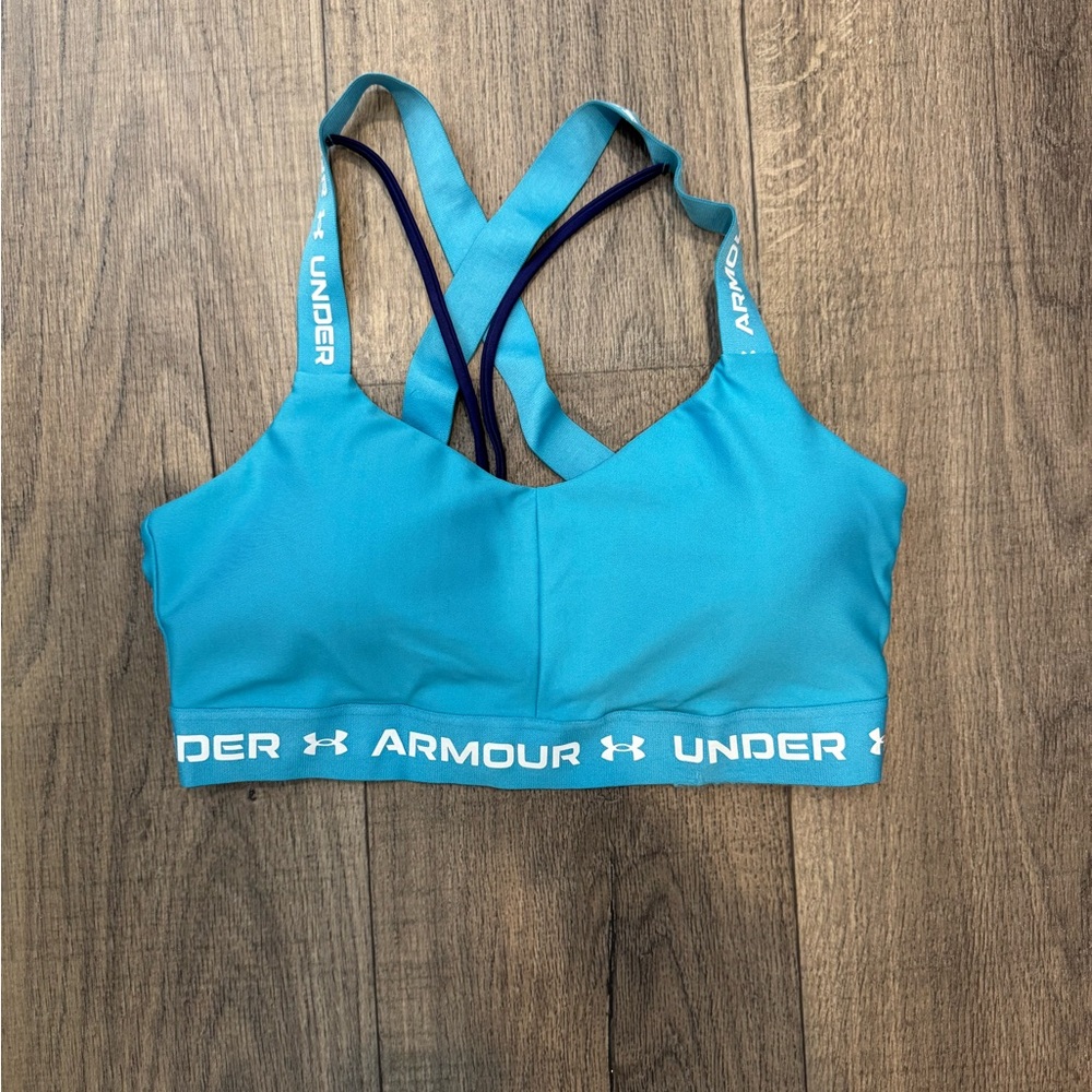 Under Armour Women's Blue Sports Bra